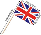 stidsds Europe European 44 Countries Toothpick Flags Mini Small Country National Cupcake Toppers Stick Flag World Festival Party Decoration(88 pcs)