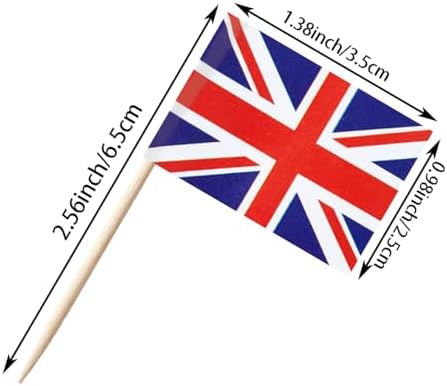 stidsds Europe European 44 Countries Toothpick Flags Mini Small Country National Cupcake Toppers Stick Flag World Festival Party Decoration(88 pcs)