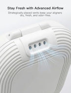 Retainer Case with Vent Holes, Aligner Case for Invisalign, Portable Aligner Kit, Removable Silicone Liner, Orthodontic Storage Box Secure Magnetic Closure for Travel - White/Pink