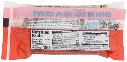 Bobo's Oat Bars All Natural, Non GMO, Maple Pecan, 3 oz Bars (6 Pack)