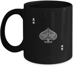 Teegarb Letter Blanket Funny Coffee Mug 11 Oz (A's, 11oz)
