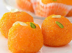 HIMALYA FRESH Motichoor Ladoo 12oz - Premium Authentic Indian Food & Sweets Made With Gram flour, Sugar & Vegetable Oil - No Fillers Or Preservatives