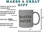 Rogue River Tactical Coffee Mug Fishing Fish Master Baiter Novelty Cup Great Gift Idea For Men Him Dad Grandpa Fisherman (Master)