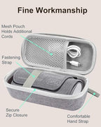Hard Carrying Case for Withings BPM Connect Blood Pressure Monitor, Travel Storage Case for Withings Digital Blood Pressure Cuff Machine, BP Monitor Hard Shell, Gray Case Only
