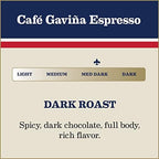 Café Gaviña Espresso Roast Extra Fine Ground Coffee, 100% Arabica Dark Roast, 10 oz Can