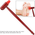 ZJchao Massage Hammer Massage Hammer, Massage Hammer Knock Massage Meridians Back Knock Massager Manual Back Massagers for Body Muscles Back Feet Neck Shoulder Legs Massage Tool Handheld