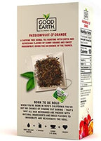 Good Earth Tea Sensorial Blend Passionfruit & Orange Herbal Tea, 3 Teabags (Pack of 5)