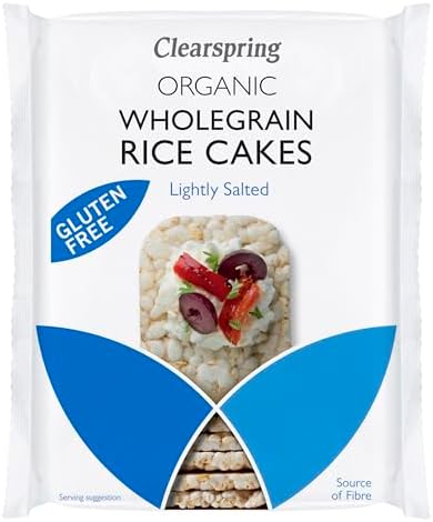 CLEARSPRING Organic Rice Cakes Wholegrain, 130 GR