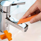 Miracle Limescale & Rust Eraser, Safe Rubber Cleaning Tool for Bathroom Glass Shower Door, Kitchen Pot Pan Sink, Effortless Remove Stain Without Scratching, Household Cleaner