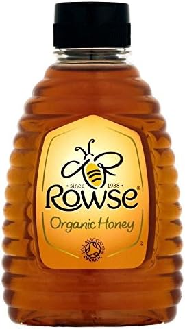 Rowse Organic Clear Honey Squeezy (340g) - Pack of 2