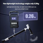Telescopic Walking Stick for The Elderly, Crutches with 3 Adjustable Heights, Aluminum Alloy Crutch for Men and Women, Lightweight and Portable for Outdoor Activities, Hiking, Traveling (Black)