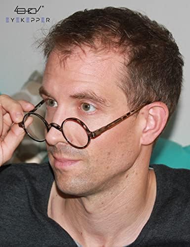 Eyekepper Round Reading Glasses a Little Large Than Vintage Professor Oval Readers