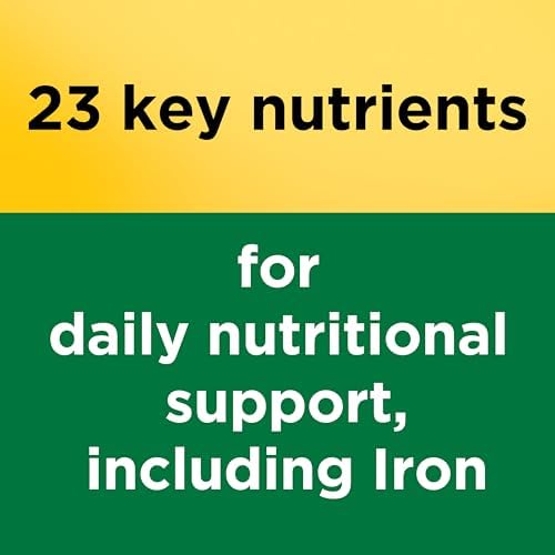 Nature Made Multivitamin Tablets with Iron, Multivitamin for Women and Men for Daily Nutritional Support, Nature Made Multi Vitamins for Adults, 130 Tablets, 130 Day Supply