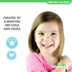 AllerMates Kids Medical Wristband - Tree Nut Children's Medic Alert Allergy Awareness Bracelet (2 Pack)