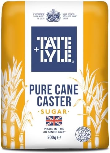 Tate & Lyle Fairtrade Caster Sugar (500g) - Pack of 2