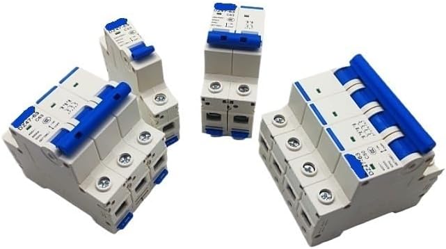 House with Indication/C Type Mini Circuit Breaker/1-4 Pole 6A/10A/16A/20A/32A/40A/50A/63A Household Air(2,50A)