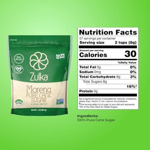 Zulka Azucar Morena Pure Cane Sugar 1lb
