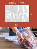 15Count Cooking Roasting Bags Suitable Size (12 x 15 Inch) Oven for Chicken Meat Fish and Vegetable