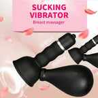 Nipple Sucking Sensorial Toys for Woman Flat and Shy Nipples for Women, Nipple Suction Cups Toys Breastfeeding for Women cv6s0115d2vb (Black 3)