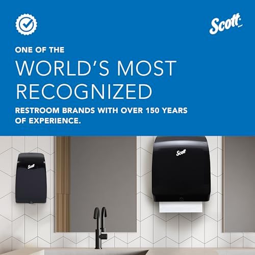 Scott Professional Standard Roll Toilet Paper, Bulk (04460), 2-Ply, Elevated Design, White, Individually Wrapped (80 Rolls of 550 Sheets, 44,000 Sheet Total)
