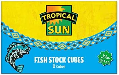Tropical Sun Fish Stock Cubes - 8 Cubes Per Pack - Pack of 1