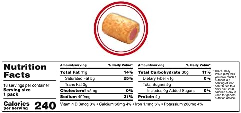 COMBOS Pepperoni Pizza Cracker Baked Snacks Bag 1.7 Ounce, 18 Count (Pack of 2)