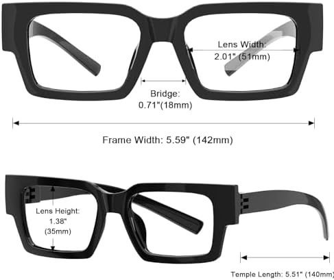 Eyekepper Metalless Reading Glasses with Screwless Spring Hinges 6 Pack Men's Women Readers Standard Size