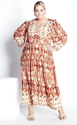 Avenue Women's Plus Size Elouise Maxi Dress
