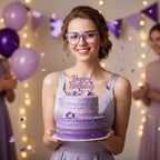 Blue Light Blocking Glasses Cat Eye Stylish Computer Eyeglasses UV Ray Filter Women AB3304 (Purple)