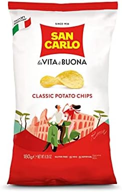 San Carlo CLASSIC POTATO CHIPS 180gr
