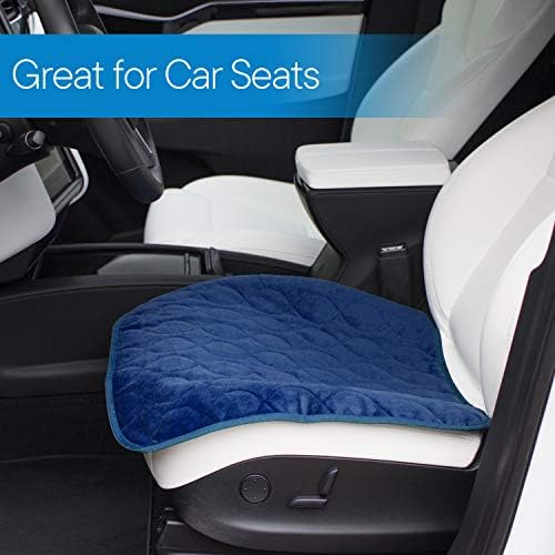 RMS Washable & Reusable Incontinence Chair Pad, Seat Protector & Bed Pad (Blue)