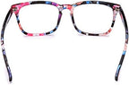 Jcerki +2.00 Reading Glasses D Shape Bifocals with line Unisex Spectacles