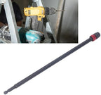 Impact Socket Adapter, 1/4in Hex Shank Drill Bit Extension Alloy Steel Drill Socket Adapter Screwdriver Socket (30cm)