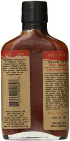 Jamaican Style Hot Sauce - 7oz Bottle - Made in USA - All Natural Ingredients, Non-GMO, Gluten-Free, Sugar-Free, Vegetarian, Keto