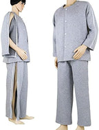 Zipper Patient Pants Patient Care Clothes for Disability/Fracture/Bedridden/Elderly/Surgery Patients,Hospital/Home Care Nursing Aid/Unisex(Size:XL)