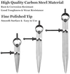 3 Pack Adjustable Spring Wing Divider, 4/6/8 Inch Steel Lockable Divider Wing Compass, Precision Compass Geometry Tool for Drawing Drafting Woodworking Leather Craft