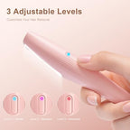 Sonic Dermaplaning Tool for Women Face, Rechargeable Peach Fuzz Remover with 3 Speeds, Facial Hair Razor for Eyebrow, Cheeks & Upper Lip, Gentle Exfoliating Face Shaver
