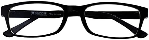 Mens Womens Full Rim Rectangle Acetate Frame Reading Glasses
