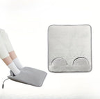 USB-Powered Plush Electric Heater Foot Warmer with 5 Temperature Settings, Double-Sided Portable Heater for Winter, Under Desk & Office Use – Perfect Idea Gift