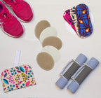 Wet Bag with Double Pocket; Keep The Fresh Pads on one Side, Used Ones on The Other; Perfect Storage for Reusable Sanitary Pantyliners, Menstrual Towels, Makeup Remover and Washable Nursing Pads