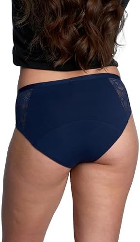 Thinx Ultra-Soft Leakproof Briefs for Women – Reusable, Comfy Period Underwear Holds Up to 12 Tampons