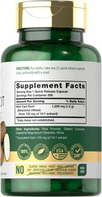 Carlyle Wild Yam Root Capsules | 200 Count | Non-GMO, Gluten Free | Traditional Herb Extract