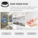 Stainless Steel Shampoo Basin Drain Plug with Ceramic Basin Strainer Basket Hair Salon Drain Stopper for Shampoo Bed Bathroom Sink Hair Catcher