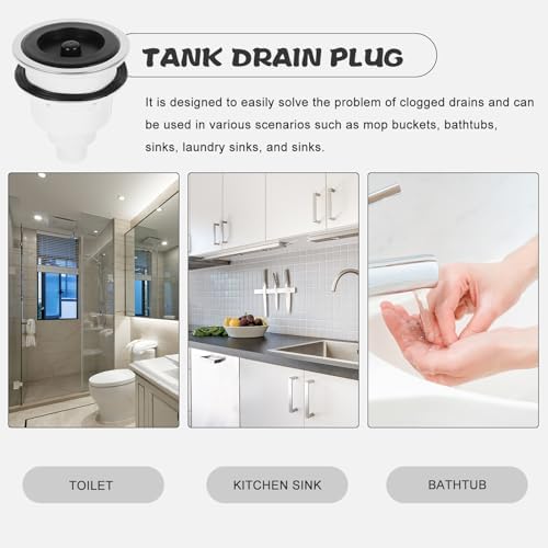 Stainless Steel Shampoo Basin Drain Plug with Ceramic Basin Strainer Basket Hair Salon Drain Stopper for Shampoo Bed Bathroom Sink Hair Catcher