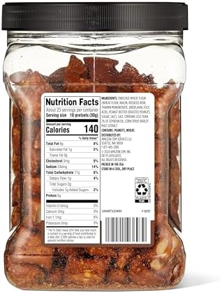 Amazon Grocery, Peanut Butter Filled Pretzels, 24 Oz