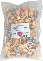 Double Flavor Lollipops, 3 Pound Bulk Bag, 150 Count, Mixed Fruit Flavors, Party Pack