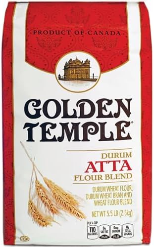 Golden Temple - Durum Atta Flour, 5.5 Pound (2.5 kg)