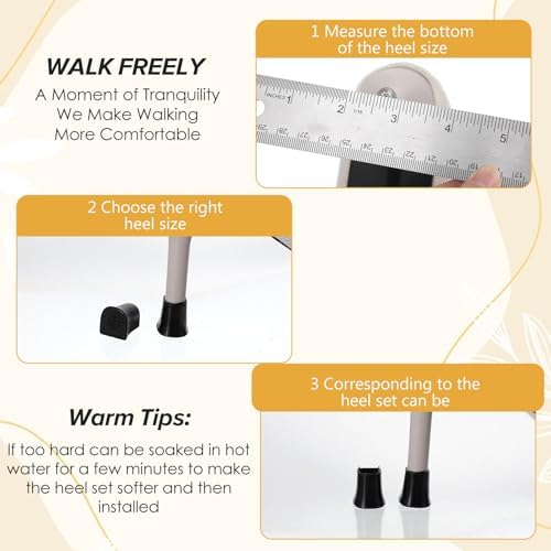 10 Pairs High Heel Protectors, 5 Sizes Heel Stoppers Anti-Slip Noise Heels Caps Covers Heels Replacement Tips for Wedding, Grass, Gravel, Wetlands Outdoor Events