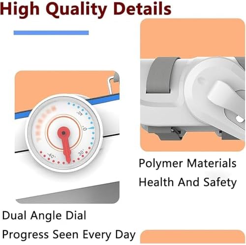 Leg Extension Training Device | Knee Joint Rehabilitation Training Device | Extension Angle -10° and Flexion Extension 140° | Bidirectionaltraininge Lower Limb Stiffness