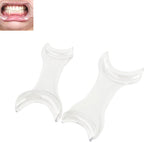 Dental Cheek Retractor Double Sided T-Shape Mouth Opener, 2Pcs/Pack Lip Retractors for Photography (2pcs)